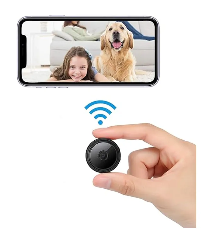 61aRFdT6nYL._AC_SX466_ Mini WiFi Indoor Security Camera - Image 1