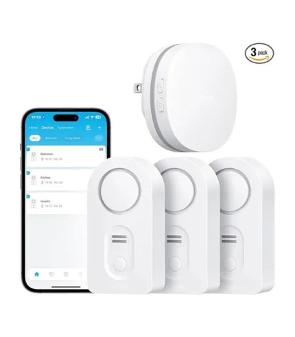 Smart Water Leak Sensor Kit (3 Pack)
